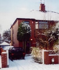 Exterior in snow